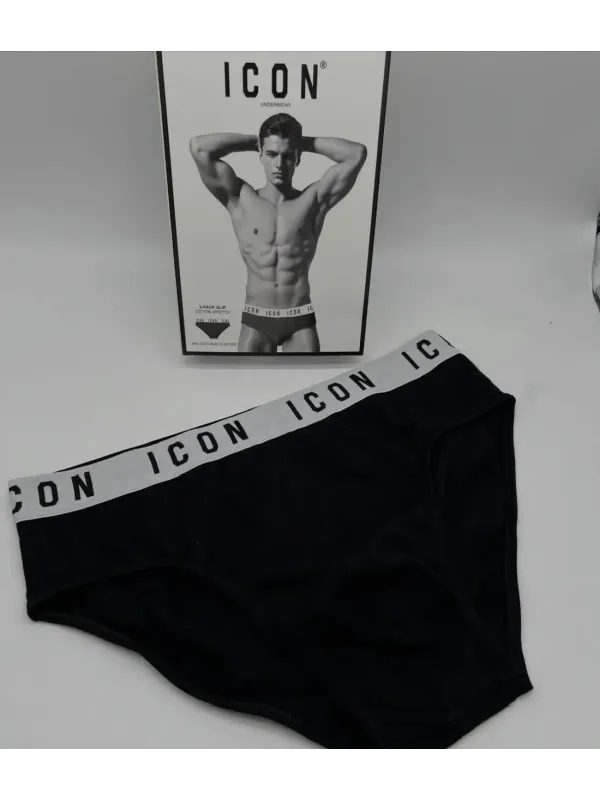 Acquista ora TRIPACK SLIP UOMO ICON IMU04 su nonsolointimo1994.com
