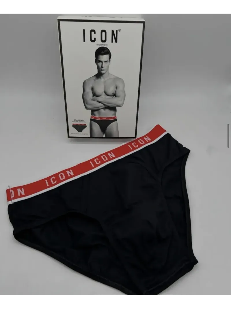 Acquista ora TRIPACK SLIP UOMO ICON IMU03 su nonsolointimo1994.com