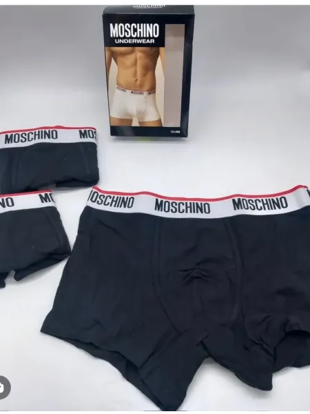 Acquista ora TRIPACK BOXER UOMO MOSCHINO 0555 su nonsolointimo1994.com