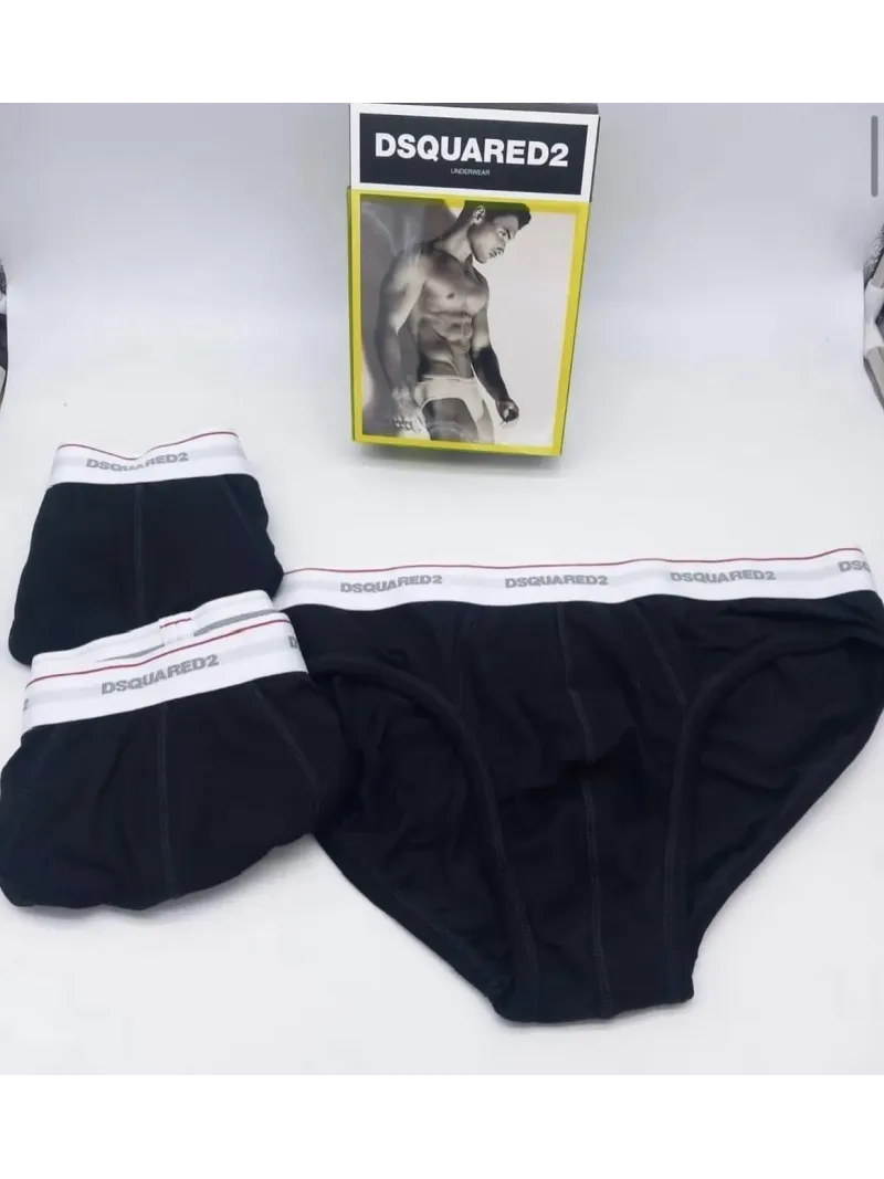 Acquista ora TRIPACK SLIP UOMO DSQUARED 022 su nonsolointimo1994.com