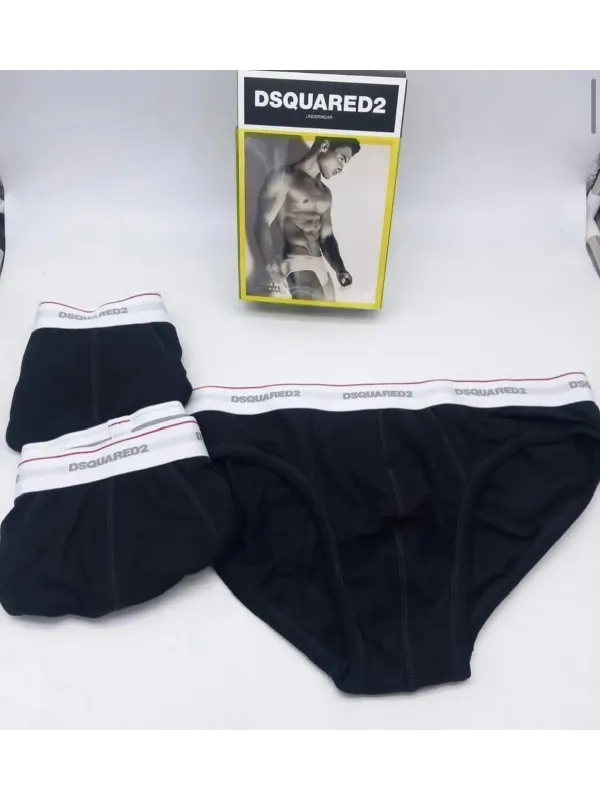 Acquista ora TRIPACK SLIP UOMO DSQUARED 022 su nonsolointimo1994.com