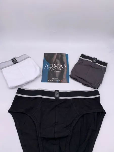 Acquista ora 3 SLIP UOMO COTONE ADMAS 49409 su nonsolointimo1994.com