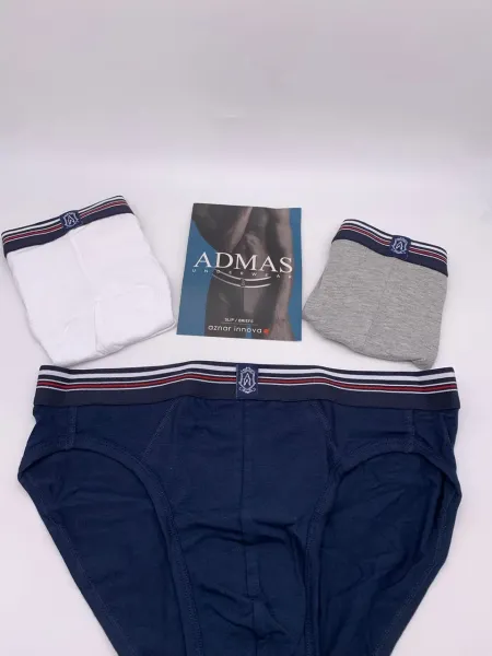 Acquista ora 3 SLIP UOMO COTONE ADMAS 49638 su nonsolointimo1994.com