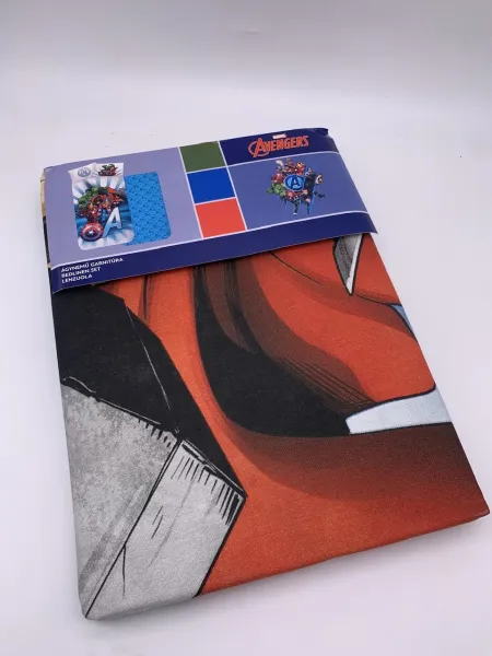 Acquista ora COMPLETO LETTO SINGOLO AVENGERS 524804 su nonsolointimo1994.com