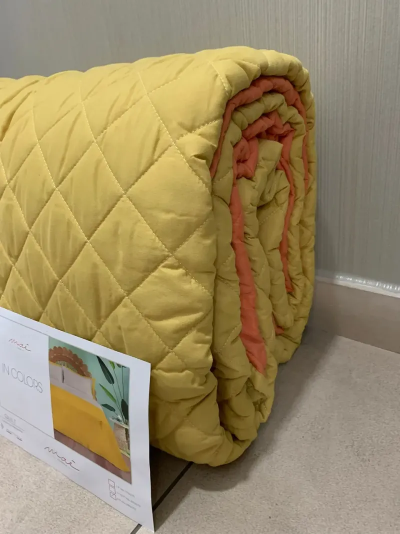 Acquista ora TRAPUNTINO MATRIMONIALE DOUBLE-FACE MAÈ VIA ROMA 60 Quilt in colors su nonsolointimo1994.com