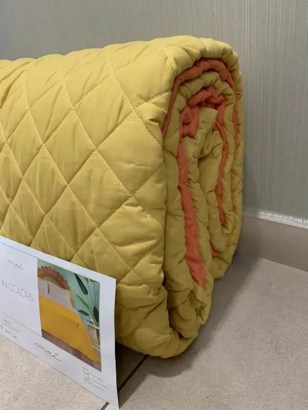 Acquista ora TRAPUNTINO MATRIMONIALE DOUBLE-FACE MAÈ VIA ROMA 60 Quilt in colors su nonsolointimo1994.com