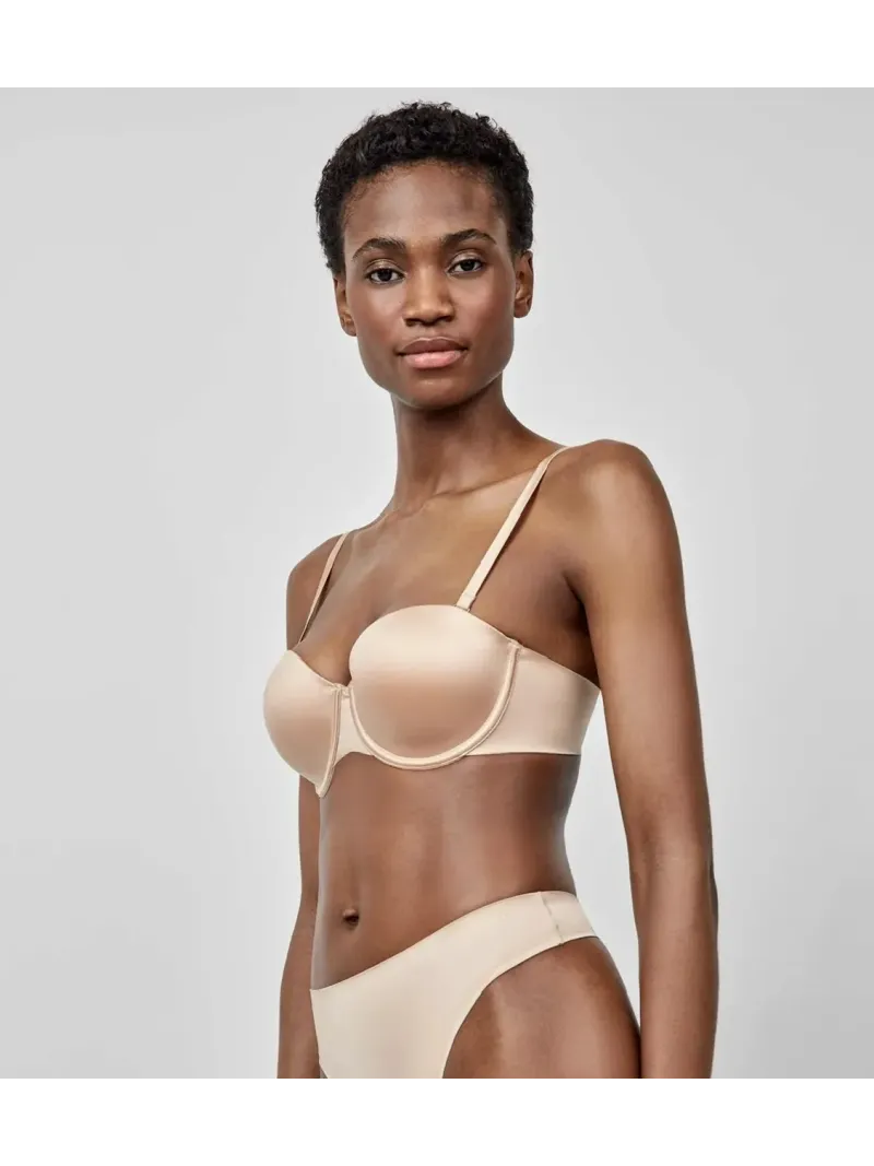 Acquista ora REGGISENO BALCONCINO BRETELLE ESTRAIBILI IN MICROFIBRA SATINATA GISELA 10055T su nonsolointimo1994.com