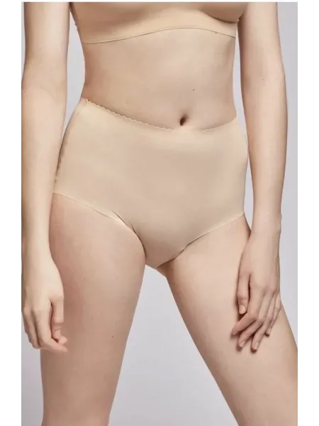 Acquista ora SLIP VITA ALTA MICROFIBRA TAGLIO LASER GISELA 0212 su nonsolointimo1994.com 2