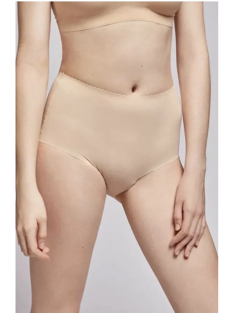 Acquista ora SLIP VITA ALTA MICROFIBRA TAGLIO LASER GISELA 0212 su nonsolointimo1994.com