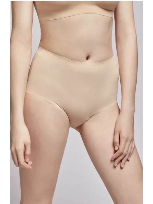 Acquista ora SLIP VITA ALTA MICROFIBRA TAGLIO LASER GISELA 0212 su nonsolointimo1994.com