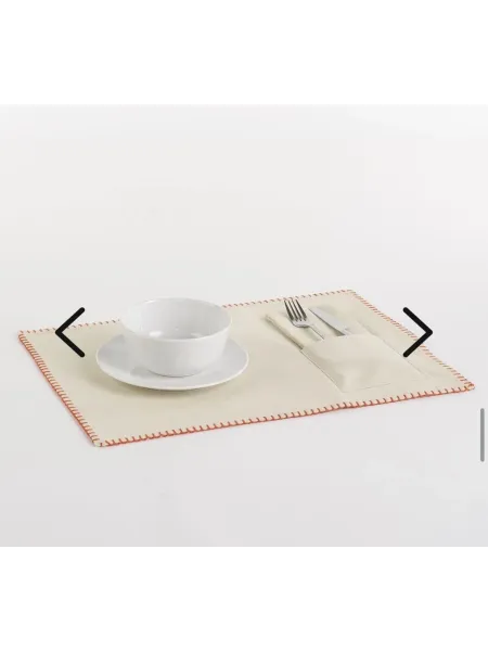 Acquista ora SET 2 TOVAGLIETTE DA COLAZIONE VIA ROMA 60 su nonsolointimo1994.com 2