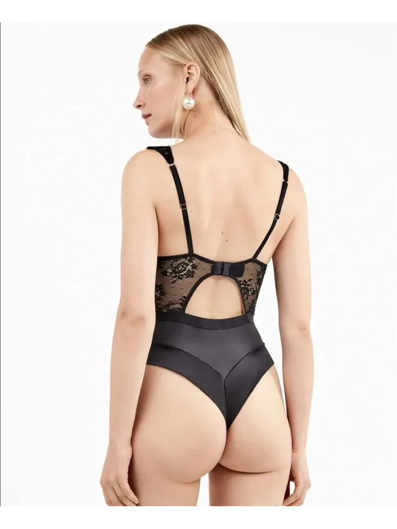 Acquista ora BODY CON COPPA E FERRETTO GISELA 10146U su nonsolointimo1994.com