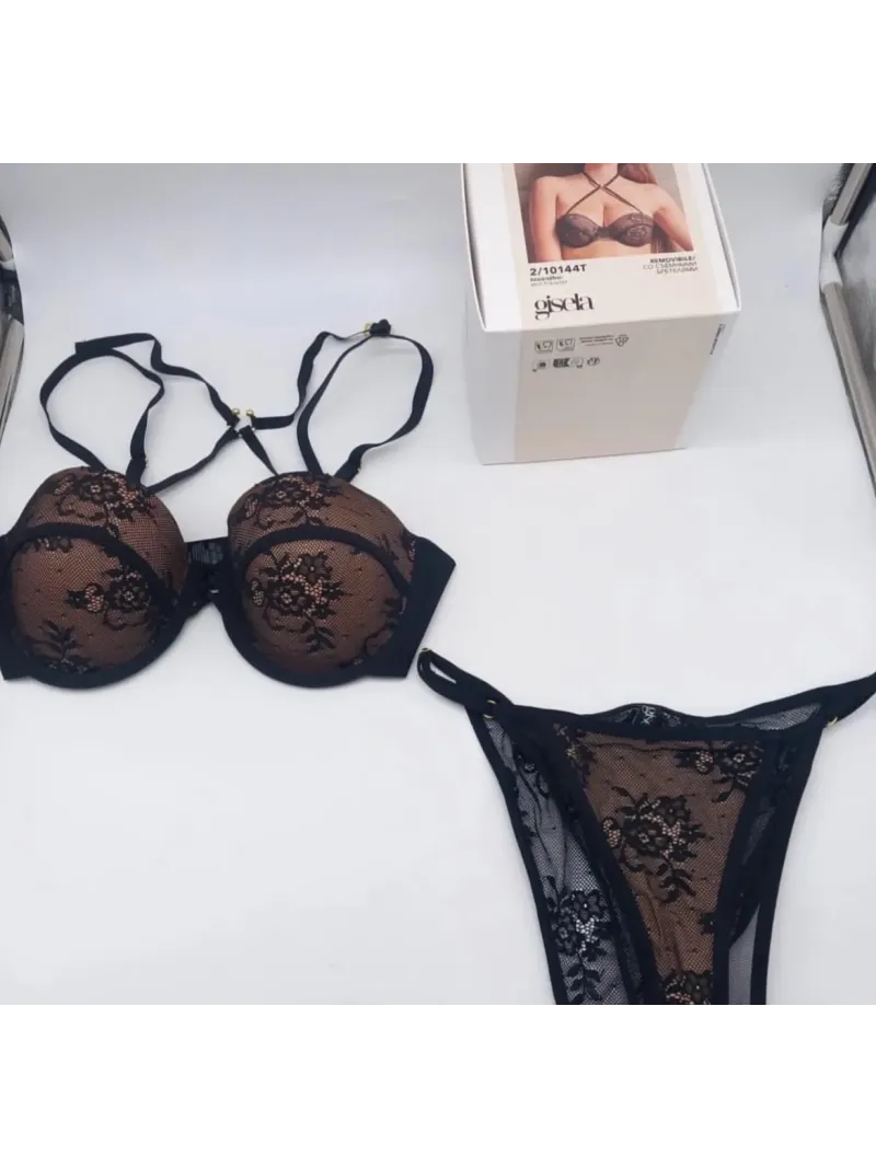 Acquista ora REGGISENO + TANGA GISELA 10144T su nonsolointimo1994.com