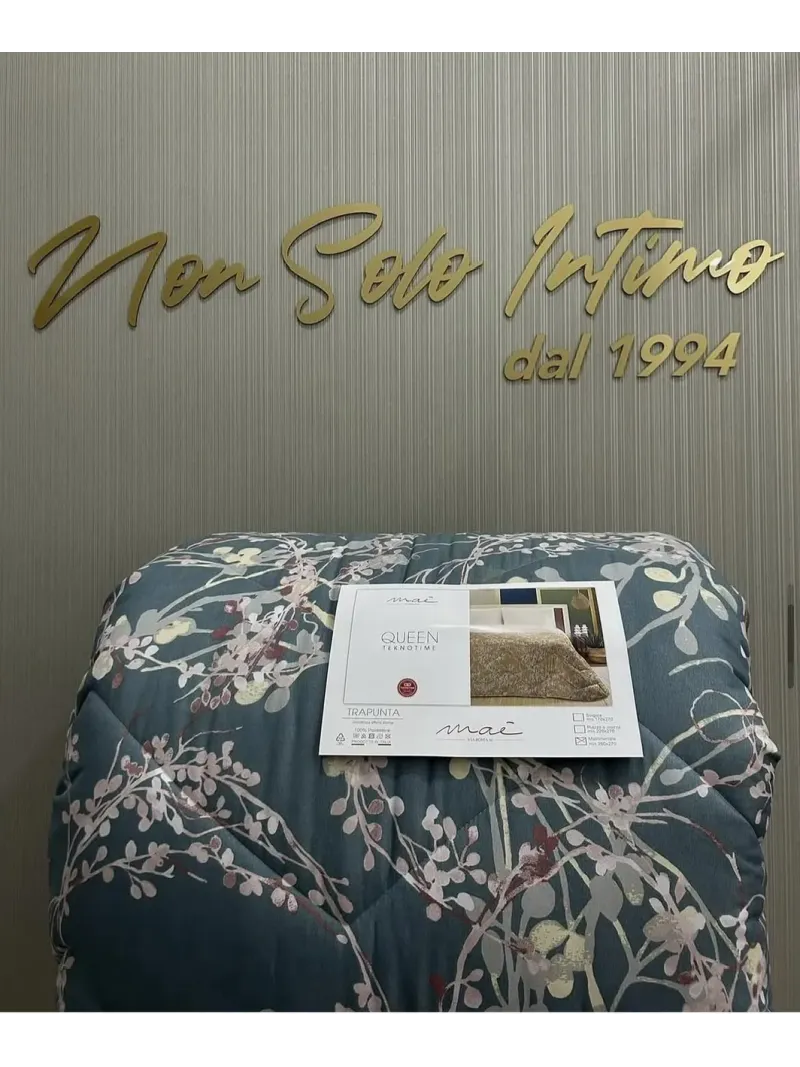 Acquista ora TRAPUNTA MATRIMONIALE VIA ROMA 60 Queen su nonsolointimo1994.com