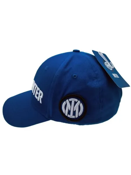 Acquista ora copia di CAPPELLO COTONE BASEBALL ADULTO PATCH PELLE ENZO CASTELLANO FC INTER 153192 su nonsolointimo1994.com 2