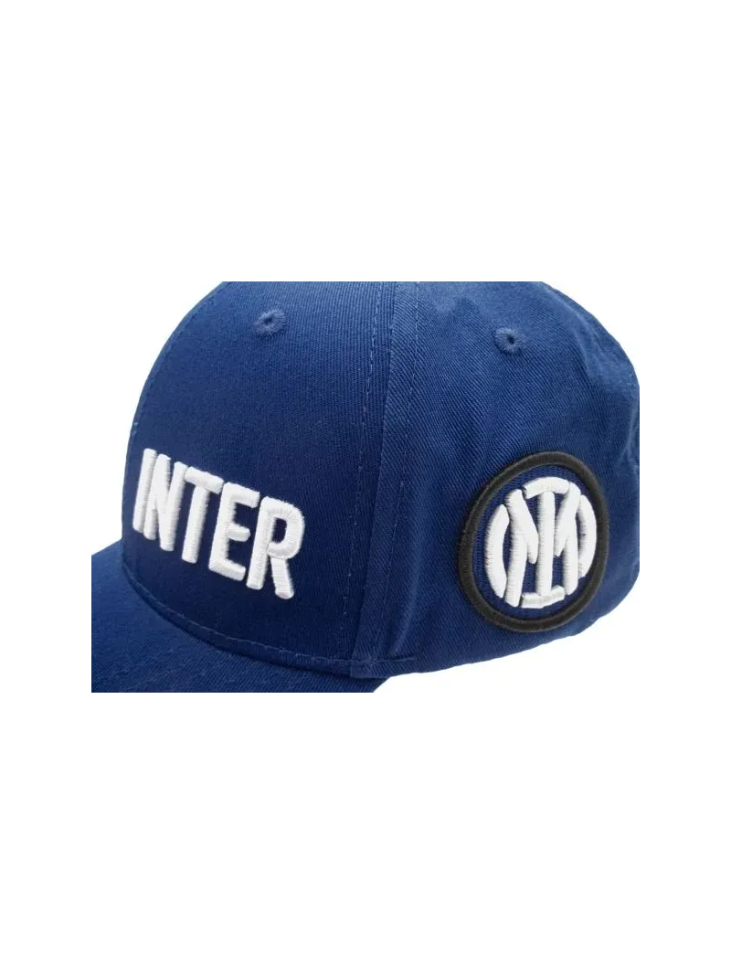 Acquista ora copia di CAPPELLO COTONE BASEBALL ADULTO PATCH PELLE ENZO CASTELLANO FC INTER 153192 su nonsolointimo1994.com