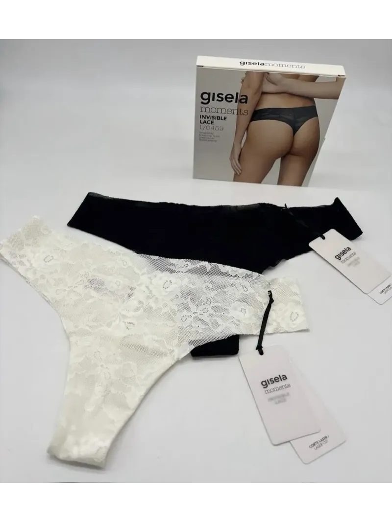 Acquista ora SLIP BRASILIANA PIZZO ELASTICIZZATO TAGLIO LASER GISELA 0459 su nonsolointimo1994.com
