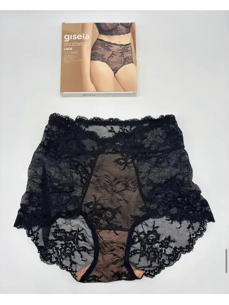 Acquista ora SLIP VITA ALTA IN PIZZO GISELA 0445 su nonsolointimo1994.com