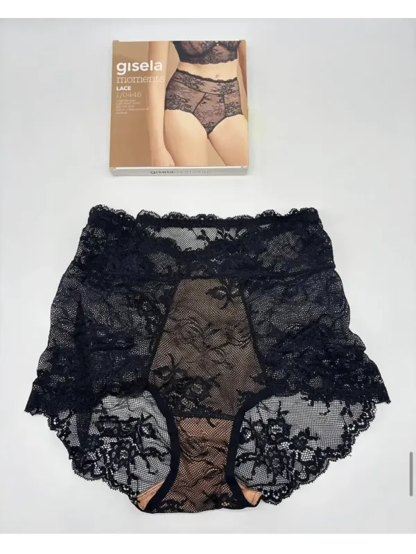 Acquista ora SLIP VITA ALTA IN PIZZO GISELA 0445 su nonsolointimo1994.com