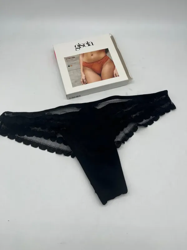 Acquista ora SLIP BRASILIANA MICROFIBRA E TULLE GISELA 10128B su nonsolointimo1994.com