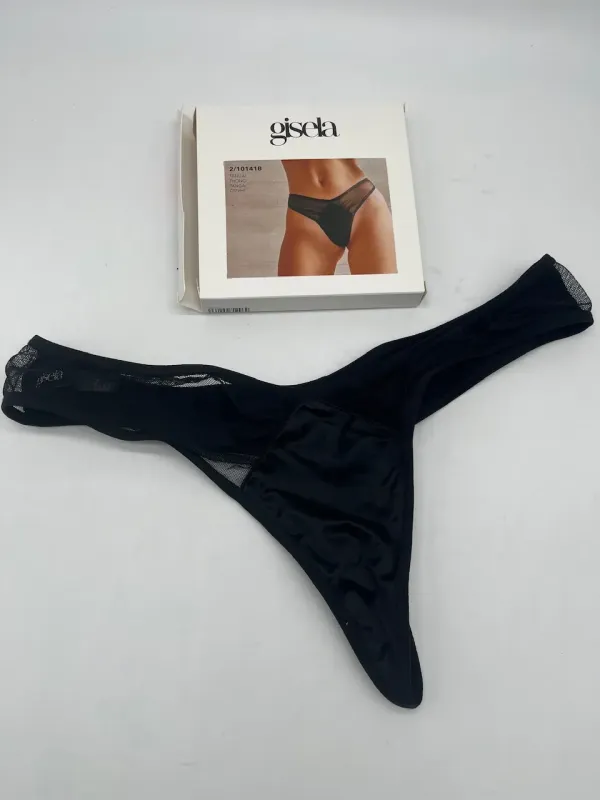 Acquista ora PERIZOMA MICROFIBRA E TULLE GISELA 10141B su nonsolointimo1994.com