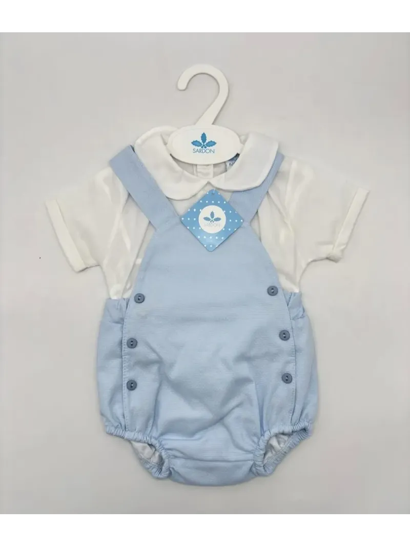 Acquista ora SALOPETTE + CAMICIA NEONATO SARDON su nonsolointimo1994.com
