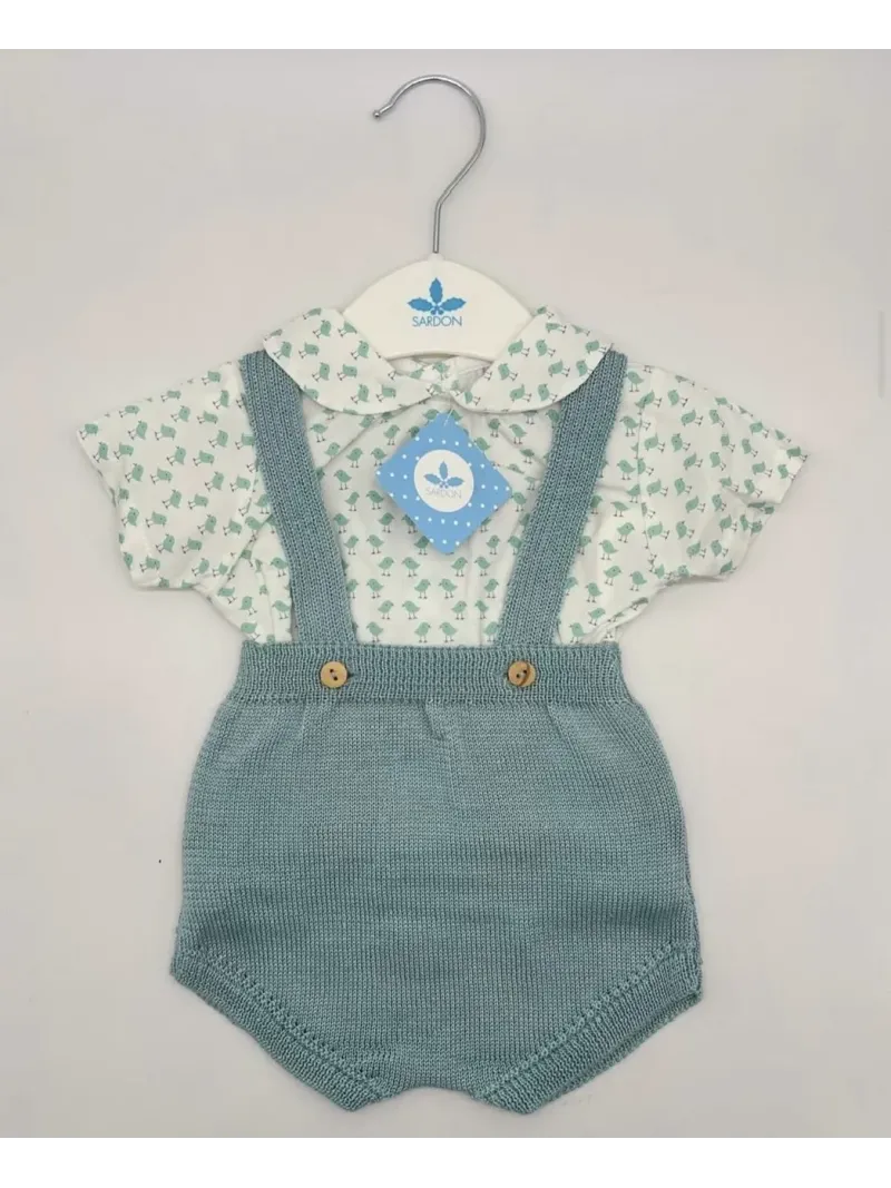 Acquista ora SALOPETTE + CAMICIA NEONATO SARDON su nonsolointimo1994.com