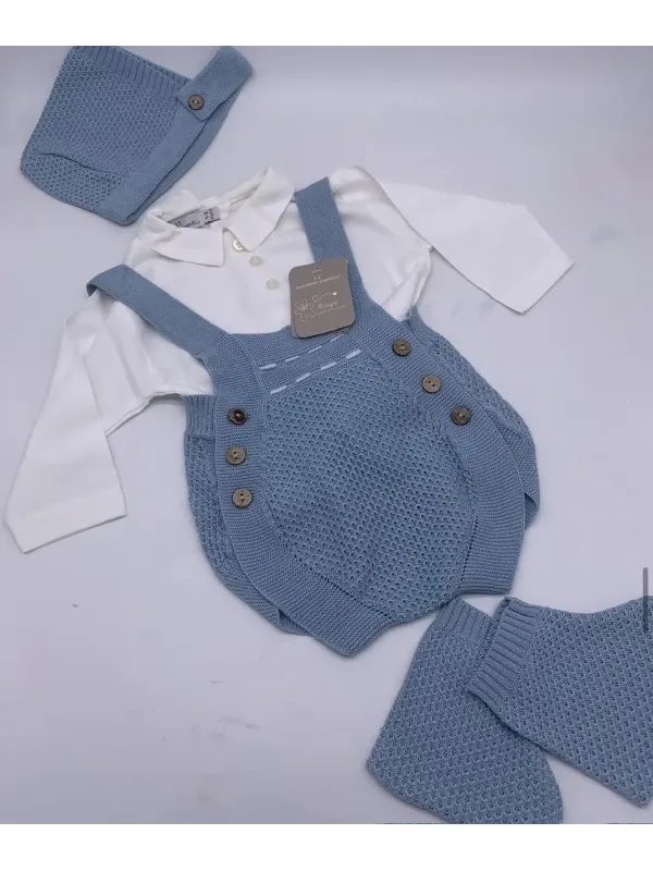 Acquista ora PAGLIACCETTO FILO + POLO COTONE MANICA LUNGA + CUFFIETTA + BABBUCCE FILO NAZARENO GABRIELLI 2045 su nonsolointimo19