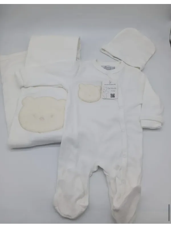 Acquista ora COPERTINA + TUTINA + CAPPELLINO COTONE NAZARENO GABRIELLI su nonsolointimo1994.com