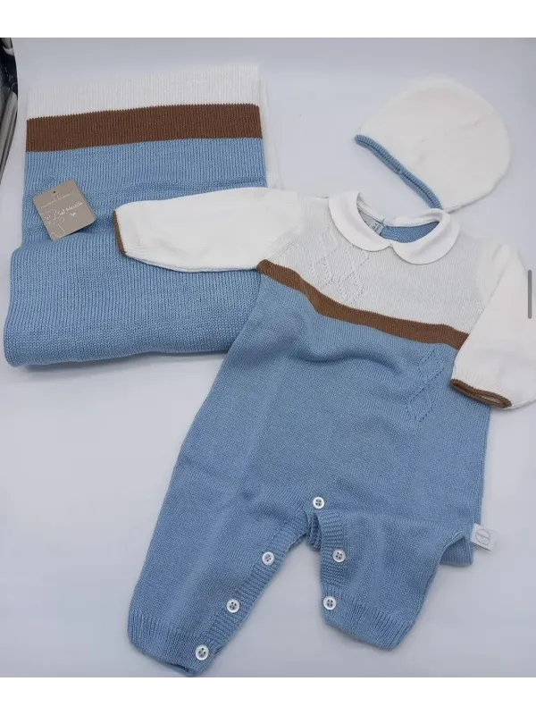 Acquista ora COPERTINA + TUTINA + CAPPELLINO IN FILO NAZARENO GABRIELLI su nonsolointimo1994.com