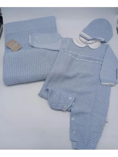 Acquista ora COPERTINA + TUTINA + CAPPELLINO IN FILO NAZARENO GABRIELLI su nonsolointimo1994.com
