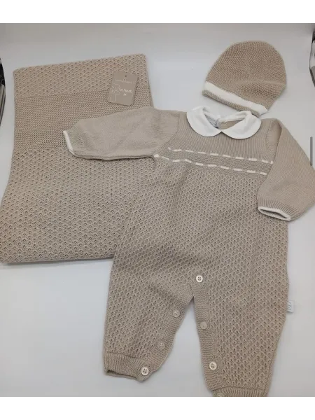 Acquista ora COPERTINA + TUTINA + CAPPELLINO IN FILO NAZARENO GABRIELLI su nonsolointimo1994.com 2