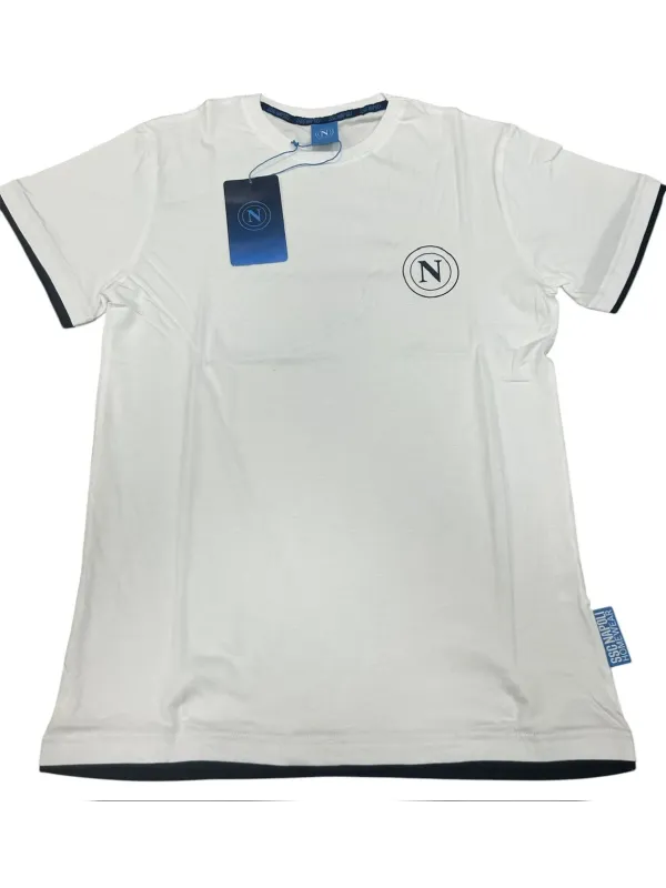 Acquista ora MAGLIA T-SHIRT COTONE 100% OFFICIAL HERMET SSC NAPOLI TSHCC10N001 N003 su nonsolointimo1994.com
