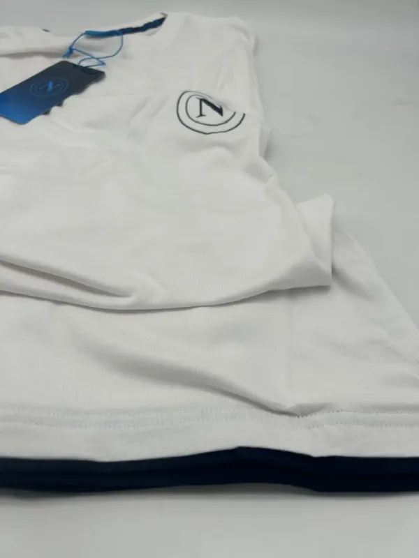 Acquista ora MAGLIA T-SHIRT COTONE 100% OFFICIAL HERMET SSC NAPOLI TSHCC10N001 N003 su nonsolointimo1994.com