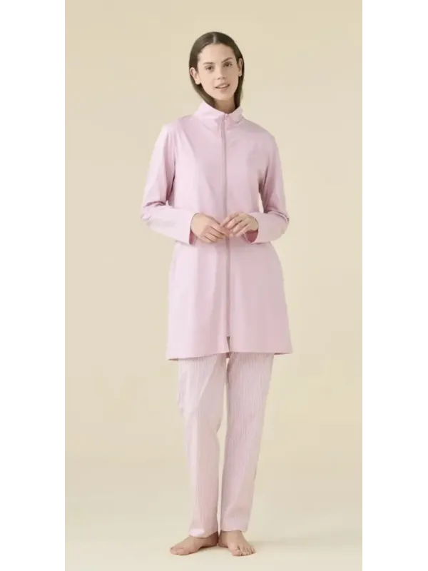Acquista ora VESTAGLIA DONNA 100% COTONE CON ZIP NOI DI NOTTE su nonsolointimo1994.com