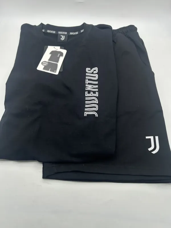 Acquista ora PIGIAMA UOMO COTONE 100% MEZZA MANICA PANTALONCINO COLLEZIONE 2025 HERMET FC JUVENTUS PGCJJ103000 su nonsolointimo1