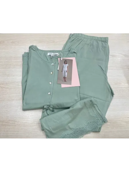 Acquista ora PIGIAMA MEZZA MANICA + PINOCCHIETTO NOI DI NOTTE FA9124 su nonsolointimo1994.com