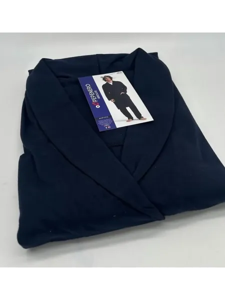 Acquista ora VESTAGLIA UOMO COTONE PEPENERO P1572 su nonsolointimo1994.com 2
