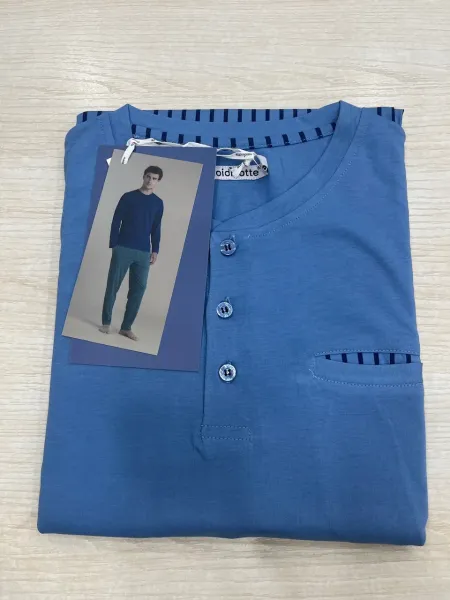 Acquista ora PIGIAMA UOMO MANICA LUNGA + GAMBA LUNGA NOI DI NOTTE FC3022 su nonsolointimo1994.com