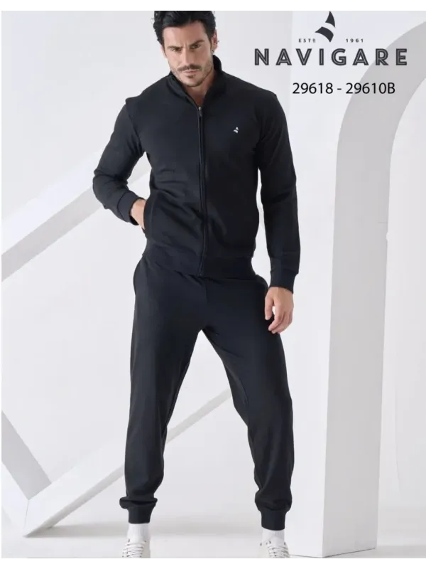 Acquista ora TUTA UOMO COTONE GARZATO NAVIGARE 29618 su nonsolointimo1994.com