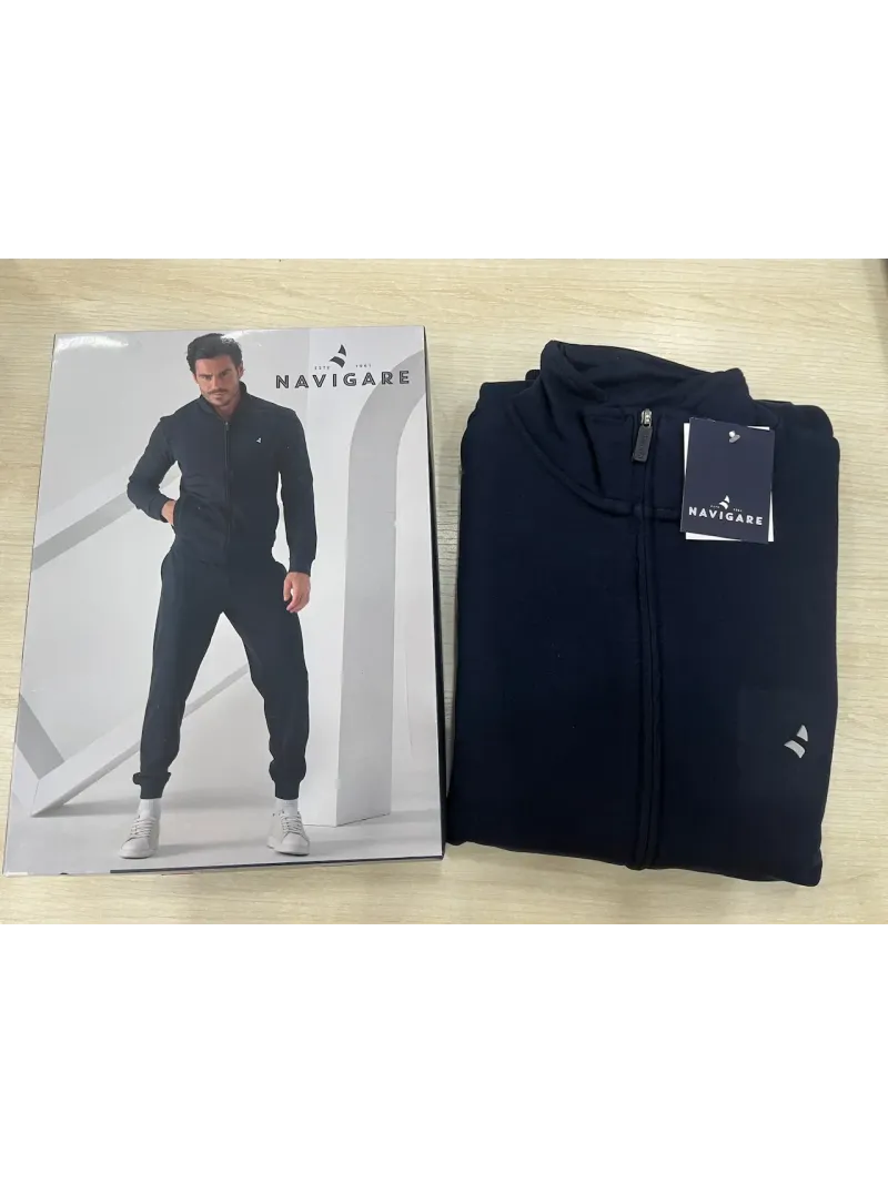 Acquista ora TUTA UOMO COTONE GARZATO NAVIGARE 29618 su nonsolointimo1994.com