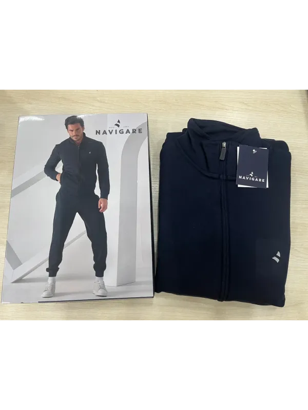 Acquista ora TUTA UOMO COTONE GARZATO NAVIGARE 29618 su nonsolointimo1994.com