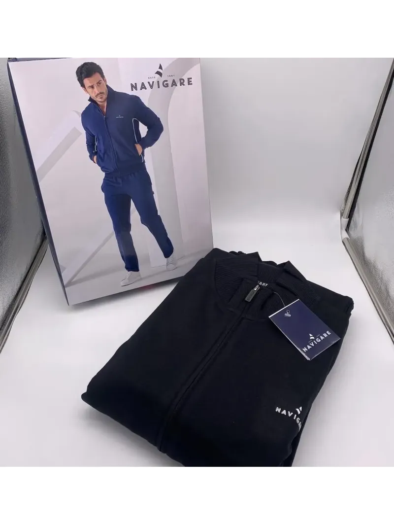 Acquista ora TUTA UOMO COTONE GARZATO NAVIGARE 29619 su nonsolointimo1994.com