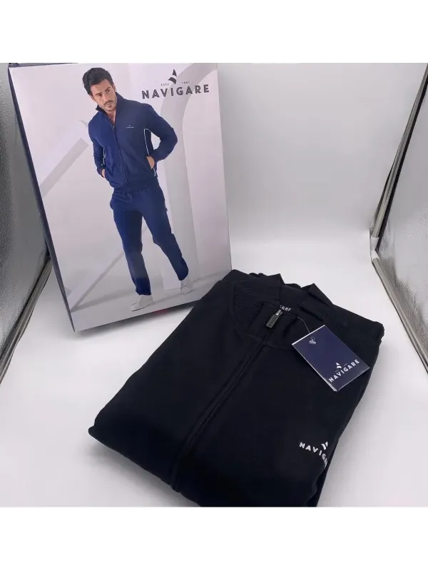 Acquista ora TUTA UOMO COTONE GARZATO NAVIGARE 29619 su nonsolointimo1994.com