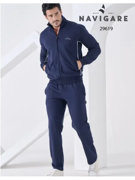 Acquista ora TUTA UOMO COTONE GARZATO NAVIGARE 29619 su nonsolointimo1994.com 2