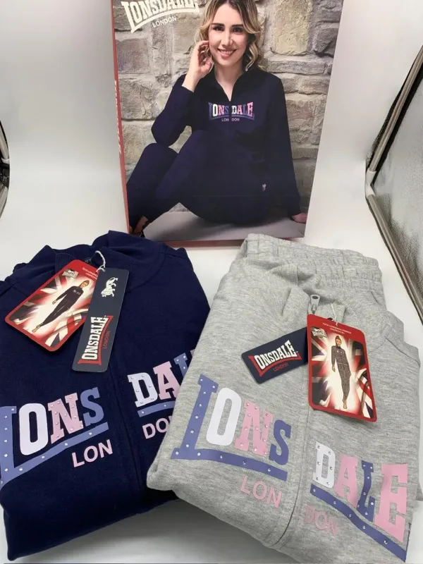 Acquista ora TUTA DONNA COTONE GARZATO LONSDALE 24101 su nonsolointimo1994.com