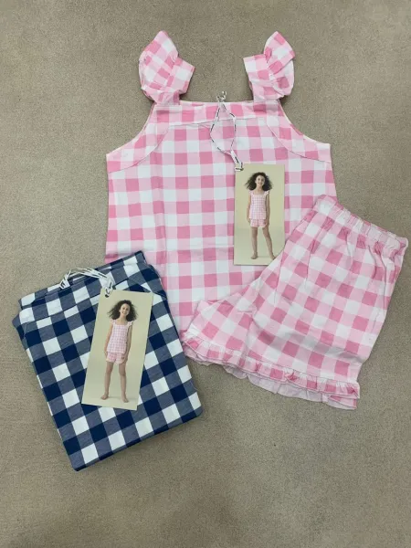 Acquista ora PIGIAMA BIMBA 100% COTONE BRETELLINA + PANTALONCINO NOI DI NOTTE FE2607 su nonsolointimo1994.com