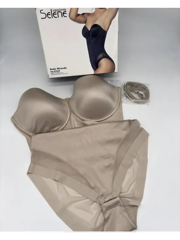 Acquista ora BODY CON COPPA E BRETELLE ESTRAIBILI SELENE Miranda su nonsolointimo1994.com