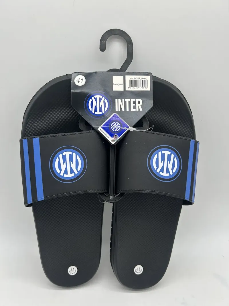 Acquista ora copia di PANTOFOLA CIABATTA UOMO GOMMA GRIFF AC MILAN band su nonsolointimo1994.com