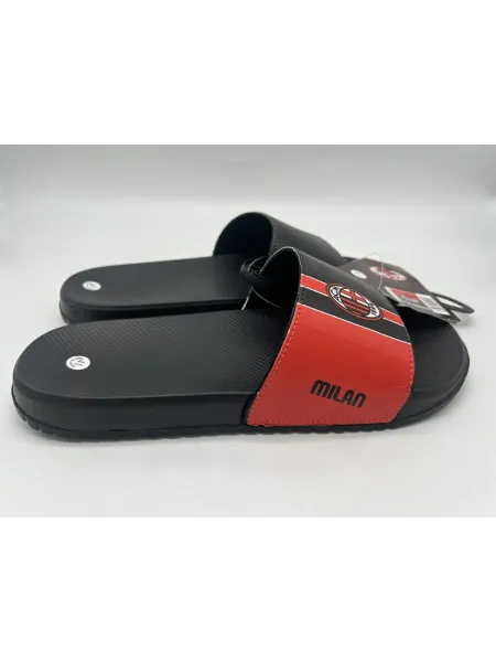Acquista ora copia di PANTOFOLA CIABATTA UOMO GOMMA GRIFF AC MILAN band su nonsolointimo1994.com 2
